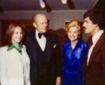 Mark Spitz and Wife with the Fords B1804 (1)