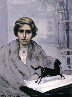 Romaine Brooks - Portrait of Natalie Barney