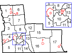 Broome county ny map