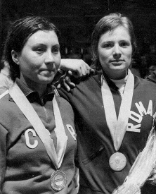 Olga Knyazeva, Ecaterina Stahl 1975.jpg