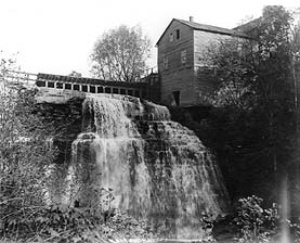 Brandywine Falls grist mill