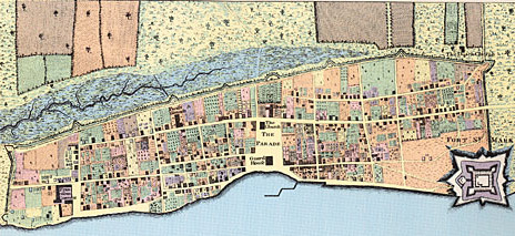 St. Augustine Map 1763