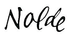 Nolde autograph