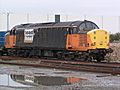 37710 stabled at Didcot Yard