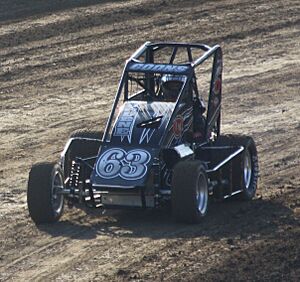 63 Kyle Larson USAC Midget 2012 Angell Park Speedway