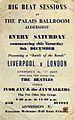 Beatles Aldershot poster 1961