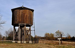 Beaumont Kansas Water Tower