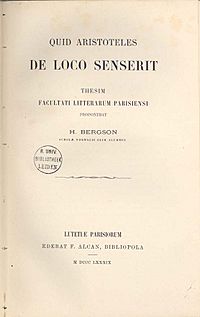 Bergson1889Diss1