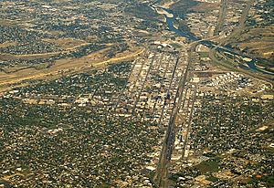 Billings MT and Yellowstone River