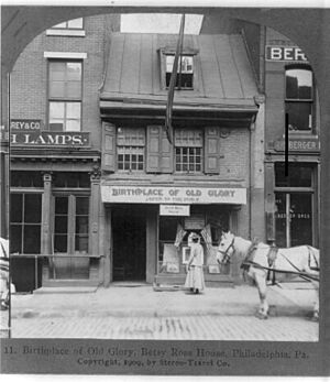 Birthplace of Old Glory Betsy Ross House Philadelphia Pa 1903