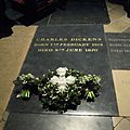 Charles Dickens grave 2012