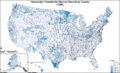 DemocraticPresidentialCounty1968Colorbrewer