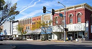 Downtown LaSalle, Illinois.