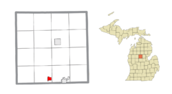 Location within Clare County