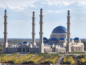 Grand Mosque in Astana, Kazakhstan