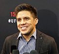 Henry Cejudo smiling