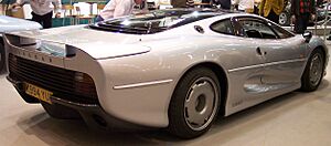 Jaguar XJ220 hr silver TCE