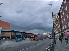 Leicester thunderstorm July 2021