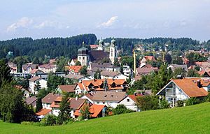 View of the town