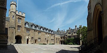 Merton Front Quad