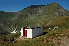 Moldoveanu and Vistea Mare from the south