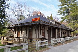 Monkton railroad station