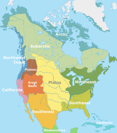 North American cultural areas