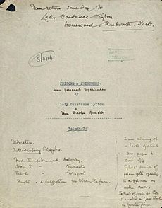 Prisons & Prisoners Manuscript Front