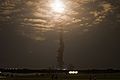 STS-128 launch clouds