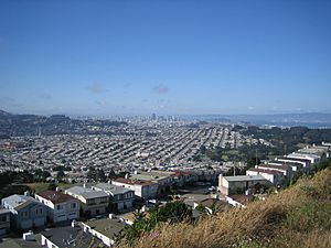 San Francisco from San Bruno Mountain