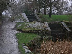 Staircase locks