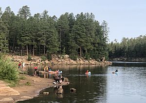 Woods Canyon Lake Inner Tubing