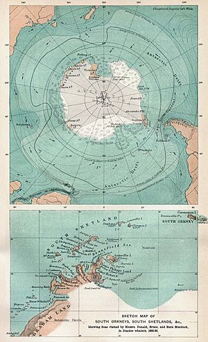 1894 map of Antactica