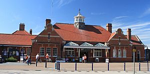 2012 at Felixstowe station - forecourt