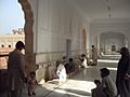 Ablution area inside Eastern wall of Badshahi mosque