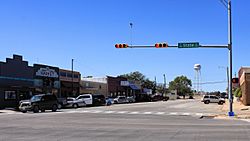 Looking down Main Street in Bronte