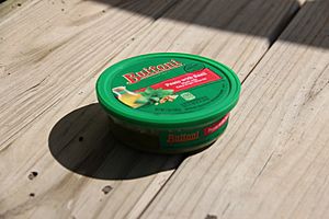 Container of Buitoni pesto