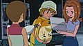 Digimon Hurricane Landing cut scene