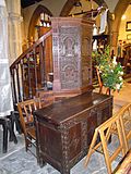 Elizabethan pulpit Holy Trinity Ilfracombe