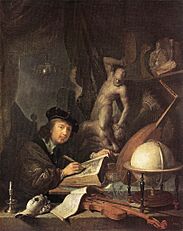 Gerard Dou - Painter in his Studio - WGA06642