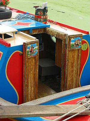 Narrowboat decoration