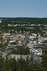 Ornskoldsvik E4 Main road