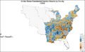 PresidentialCounty1844Colorbrewer