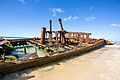 SS Maheno shipwreck at Fraser Island Australia