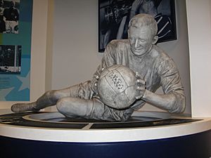 Sculpture of Bert Trautmann