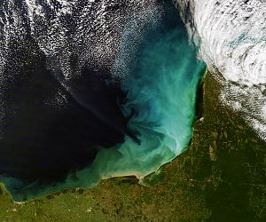 Sediment off the Yucatan Peninsula