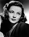 Studio publicity Gene Tierney