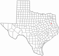 Location of Gallatin, Texas