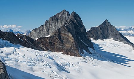 Taku Towers and Cathedral Peak