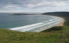 View over Tautuku Bay 3